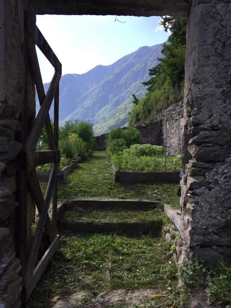 hortus conclusus a Piuro