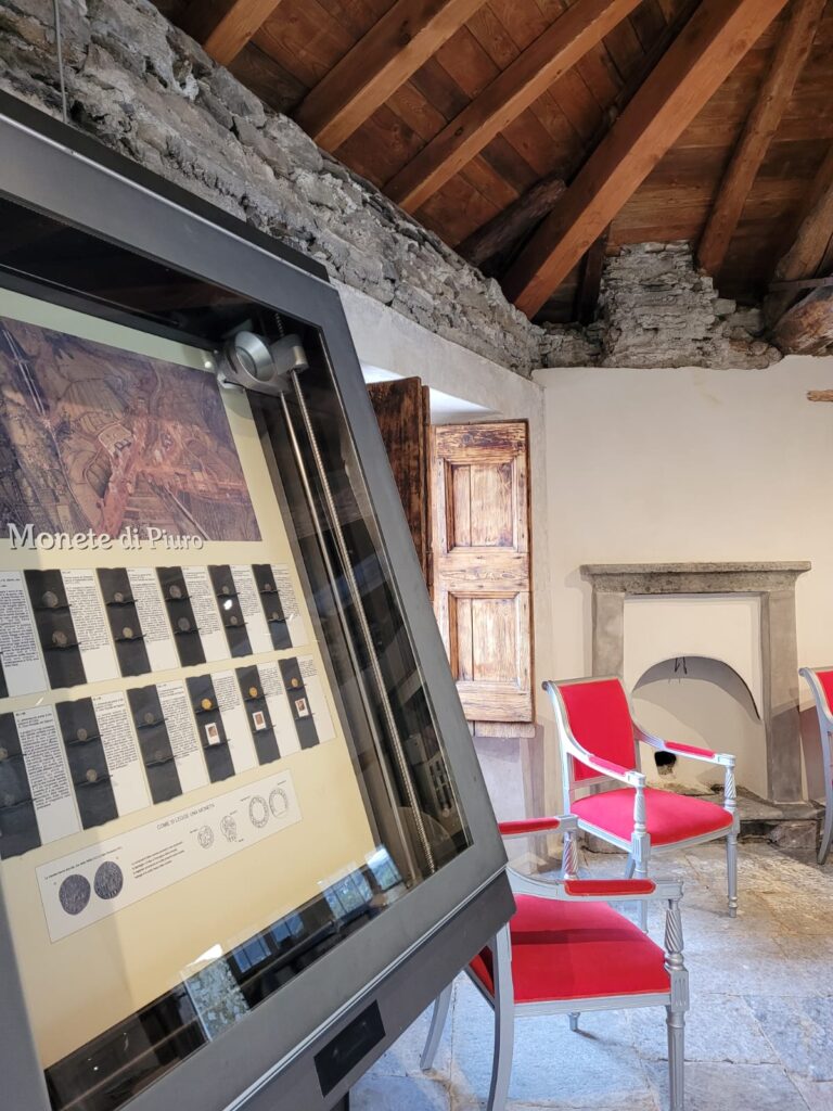 reperti della frana di piuro del 1618 conservati a palazzo vertemate